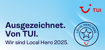 Ausgezeichnet. Von TUI.